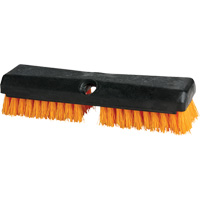 Brosse de nettoyage, 10" l, Soies Polypropyl&egrave;ne, Noir/Rouge Moffatt Supply & Specialties