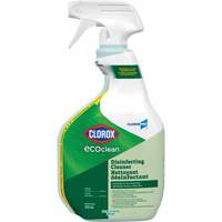 CloroxPro Clorox EcoClean Disinfecting Cleaner, 946 ml, Trigger Bottle Moffatt Supply & Specialties