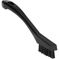 Brush, Extra Stiff Bristles, 8-1/10" Long, Black Moffatt Supply & Specialties