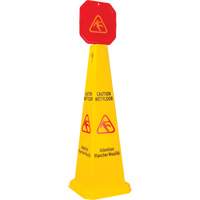 Wet Floor Safety Cone Topper, Pictogram Moffatt Supply & Specialties