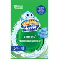Scrubbing Bubbles&reg; Drop-Ins Toilet Cleaner Discs, 200 g, Tablet Moffatt Supply & Specialties