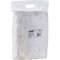 Wiper Rags, Fleece, White, 10 lbs. Moffatt Supply & Specialties