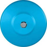 Brosse ronde HyDrive pour perceuse, Soies Tr&egrave;s ferme, Longueur de 3-1/10", Bleu Moffatt Supply & Specialties