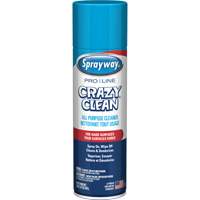 Nettoyant tout usage Pro Line Crazy Clean, 19 oz., Canette a&eacute;rosol Moffatt Supply & Specialties