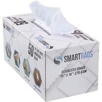 SmartRags&reg; Heavy-Weight Cloth, Microfibre, White Moffatt Supply & Specialties