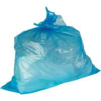 Sacs &agrave; d&eacute;chets de calibre industriel, Fort, 30" la x 38" lo, 0,9 mils, Bleu, Capacit&eacute; 88 L (20 gal.) Moffatt Supply & Specialties