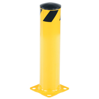 Butoir de s&eacute;curit&eacute;, Acier, 24" h x 5-1/2" la, Jaune Moffatt Supply & Specialties