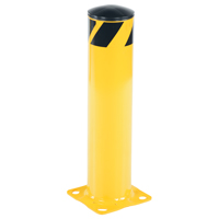 Butoir de s&eacute;curit&eacute;, Acier, 24" h x 5-1/2" la, Jaune Moffatt Supply & Specialties