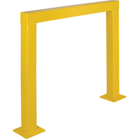 Safety Guards, 4' W x 3.5' H, Yellow Moffatt Supply & Specialties