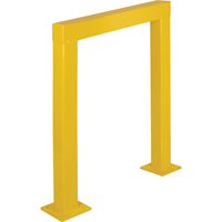 Safety Guards, 3' W x 3.5' H, Yellow Moffatt Supply & Specialties
