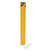 Bornes &agrave; couler, Acier, 36-1/2" h x 5-9/16" la, Jaune Moffatt Supply & Specialties