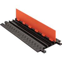 Guard Dog&reg; Low Profile Cable Protector, 3 Channels, 36" L x 13.8" W x 1.25" H Moffatt Supply & Specialties