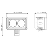 Rep&eacute;reur avant pour chariot &eacute;l&eacute;vateur Moffatt Supply & Specialties