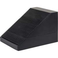 Wheel Chock, 10-5/8" x 8-5/8" x 7", Black Moffatt Supply & Specialties