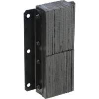 Laminated Dock Bumper, Vertical, Rubber, 13-1/4" W x 4-1/2" D x 20" H Moffatt Supply & Specialties
