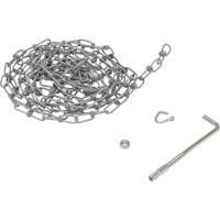 Double Loop Coil Chain with Hanger Moffatt Supply & Specialties