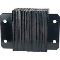 Butoirs de quai lamell&eacute;s, Horizontal, Caoutchouc, 12" la x 6" p x 10" h Moffatt Supply & Specialties