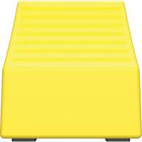 Checkers Safety Heavy-Duty Ultra Class Mining Wheel Chock, HDPE, Yellow, 14-1/2" W x 17-1/2" D x 16" H Moffatt Supply & Specialties