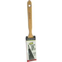 Angular Pro Paint Brush, Poly/Nylon, Wood Handle, 1-1/2" Width Moffatt Supply & Specialties