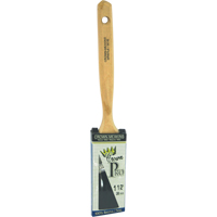 Crown Pro Straight Paint Brush, Bristle, Wood Handle, 1-1/2" Width Moffatt Supply & Specialties