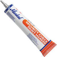 Security Check Paint Marker, 1.7 oz., Tube, Blue Moffatt Supply & Specialties