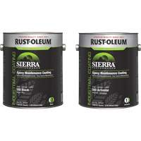 Sierra S60 Water-Based Epoxy Maintenance Coating Kit, Gallon, Black Moffatt Supply & Specialties