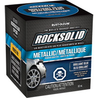 Additifs de poudre m&eacute;tallique RockSolid, 60 ml, Bouteille, Bleu brillant Moffatt Supply & Specialties