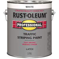 Traffic Striping Paint, White, 3.78 L, Jug Moffatt Supply & Specialties