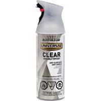 Universal Durable Top Coat, 312 g, Aerosol Can, Frosted Pearl Moffatt Supply & Specialties