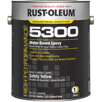 Composant de base color&eacute; pour rev&ecirc;tement &eacute;poxydique haute performance &agrave; base deau du syst&egrave;me 5300, 116 oz., Gallon, Jaune Moffatt Supply & Specialties