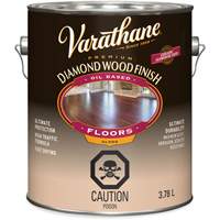 Varathane&reg; Diamond Wood Finish Floors Coating, 3.78 L, Clear, Gloss Moffatt Supply & Specialties