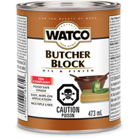 Watco&reg; Butcher Block Oil & Finish, 473 ml, Clear, Transparent Moffatt Supply & Specialties