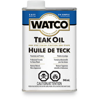 Watco&reg; Teak Oil, 946 ml, Clear, Transparent Moffatt Supply & Specialties