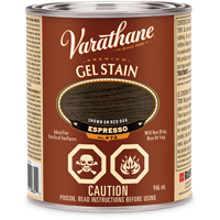 Varathane&reg; Premium Gel Stain, 946 ml, Espresso Moffatt Supply & Specialties