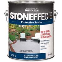 Stoneffects Protective Concrete Sealer, 3.78 L, Water-Based, Transparent, Clear Moffatt Supply & Specialties