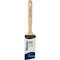 Master Cut-In Brush, Poly/Nylon, Wood Handle, 2" Width Moffatt Supply & Specialties