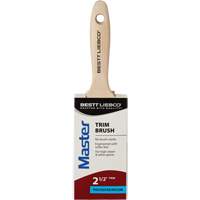 Master Trim Brush, Poly/Nylon, Wood Handle, 2-1/2" Width Moffatt Supply & Specialties