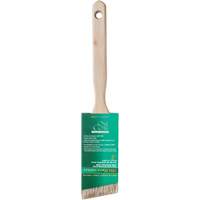 One Coat Angle Sash Brush, White China, Wood Handle, 2" Width Moffatt Supply & Specialties