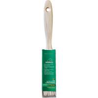 One Coat Trim & Wall Brush, White China, Wood Handle, 1" Width Moffatt Supply & Specialties