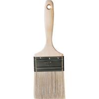 One Coat Trim & Wall Brush, White China, Wood Handle, 3" Width Moffatt Supply & Specialties