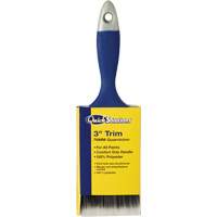 Quick Solutions Trim Brush, Polyester, Plastic Handle, 3" Width Moffatt Supply & Specialties