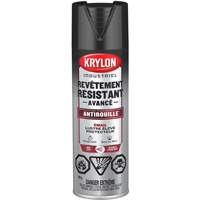 Tough Coat&reg; Advanced Paint with Rust Barrier Technology, Black, High-Gloss, 425 g, Aerosol Can Moffatt Supply & Specialties