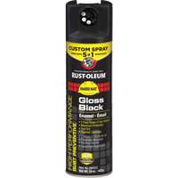 5-in-1 Rust Preventive Spray Enamel, Black, Gloss, 15 oz., Aerosol Can Moffatt Supply & Specialties