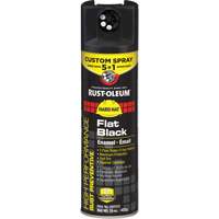 &eacute;mail antirouille en a&eacute;rosol 5 en 1, Noir, Fini mat profond, 15 oz, Canette a&eacute;rosol Moffatt Supply & Specialties