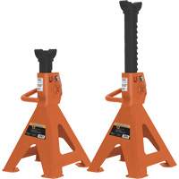 872B Jack Stands, Locking Handle/Ratchet, 12 Ton(s) Capacity, 19-1/4" - 28-1/3" H Moffatt Supply & Specialties