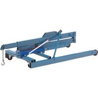 Portable Floor Cranes, 8' Lift, 2000 lbs. (1 tons), 82-1/2" Arm, 69-1/4" H Moffatt Supply & Specialties