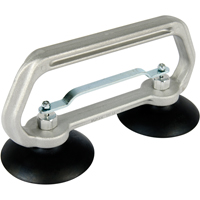 Appareils &agrave; ventouses - Ventouse double industrielle, 50 lb Capacit&eacute;, 4", Barre &agrave; tirer, 10" Longueur de la manche Moffatt Supply & Specialties