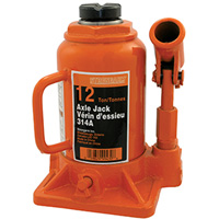 314A Bottle Jack, 12 tons, Manual Hydraulic, 13" Raised Height Moffatt Supply & Specialties