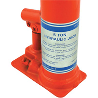 JHJ-5 Super Heavy-Duty Bottle Jack, 5 Ton(s), 15-3/8" Raised Height Moffatt Supply & Specialties