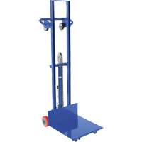 Hydraulic Platform Lift Stacker, Foot Pump Operated, 400 lbs. Capacity, 51-1/8" Max Lift Moffatt Supply & Specialties